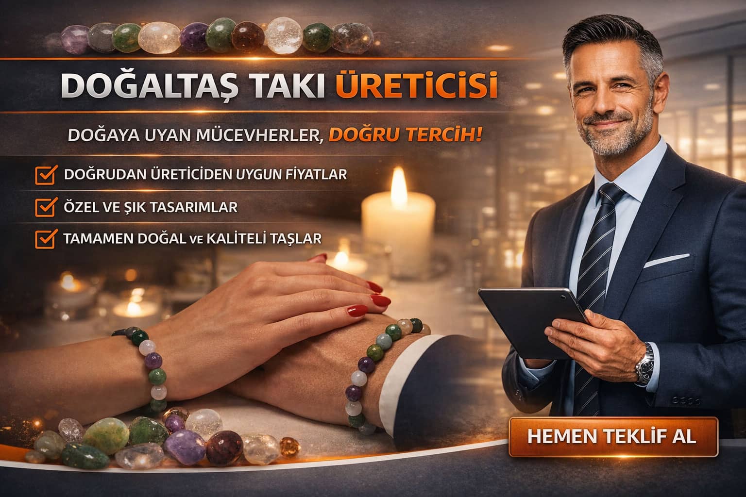 Doğaltaş Takı Üreticisi